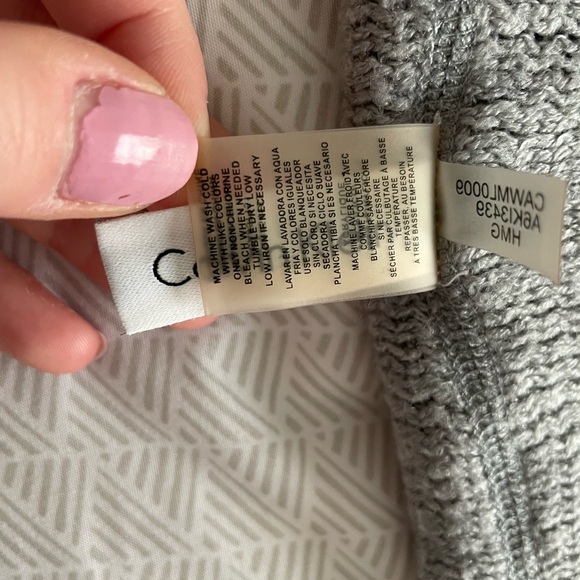 Calvin Klein Infinity Scarf Grey - Picture 7 of 8